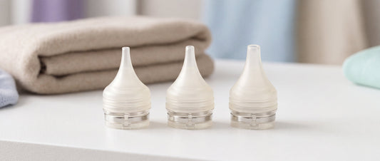 Drei Silikonspitzen, ein sicheres Gefühl – für jeden Moment mit deinem Baby