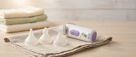 Drei Silikonspitzen, ein sicheres Gefühl – für jeden Moment mit deinem Baby