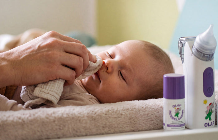 Nasenpflege-System für Babys: Befeuchten, Reinigen & Pflegen