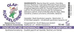 OLAF® Nasencreme Kinder mit Engelwurz & Bienenwachs