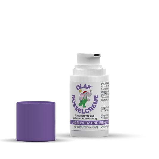 Produktfoto vom Pumpspender der OLAF® Rüsselcreme